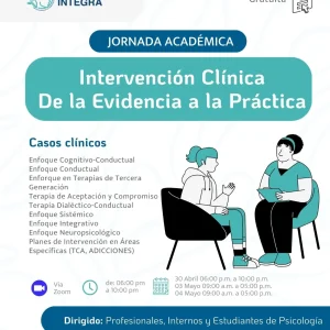 Jornada Académica: Intervención Clínica, de la Evidencia a la Práctica