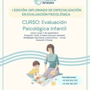 I Edición: Diplomado de Especialización en Evaluación Psicológica
